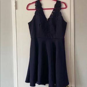 Navy Ted Baker Dress